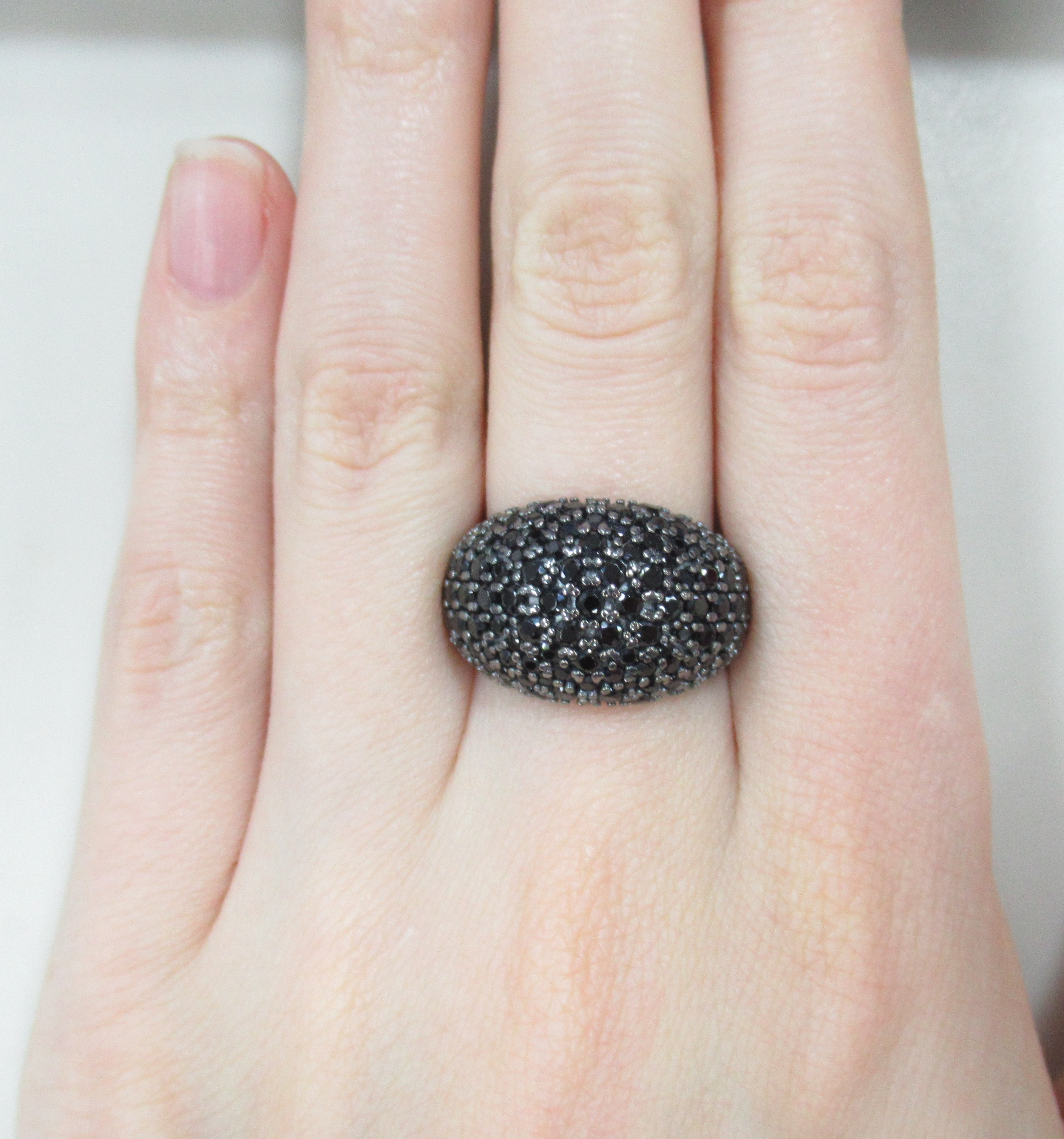 Серебряное кольцо со шпинелью